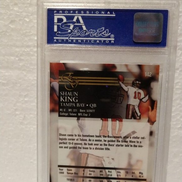 2000 Collector's EDGE Graded UNCIRCULATED SHAUN KING #142 MINT 9 - Picture 4 of 5